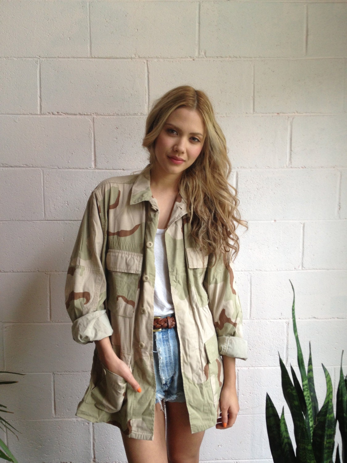 Vintage Camouflage Jacket
