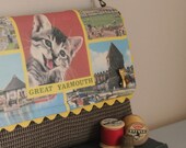 Great Yarmouth Kitten Handmade Clutch Bag