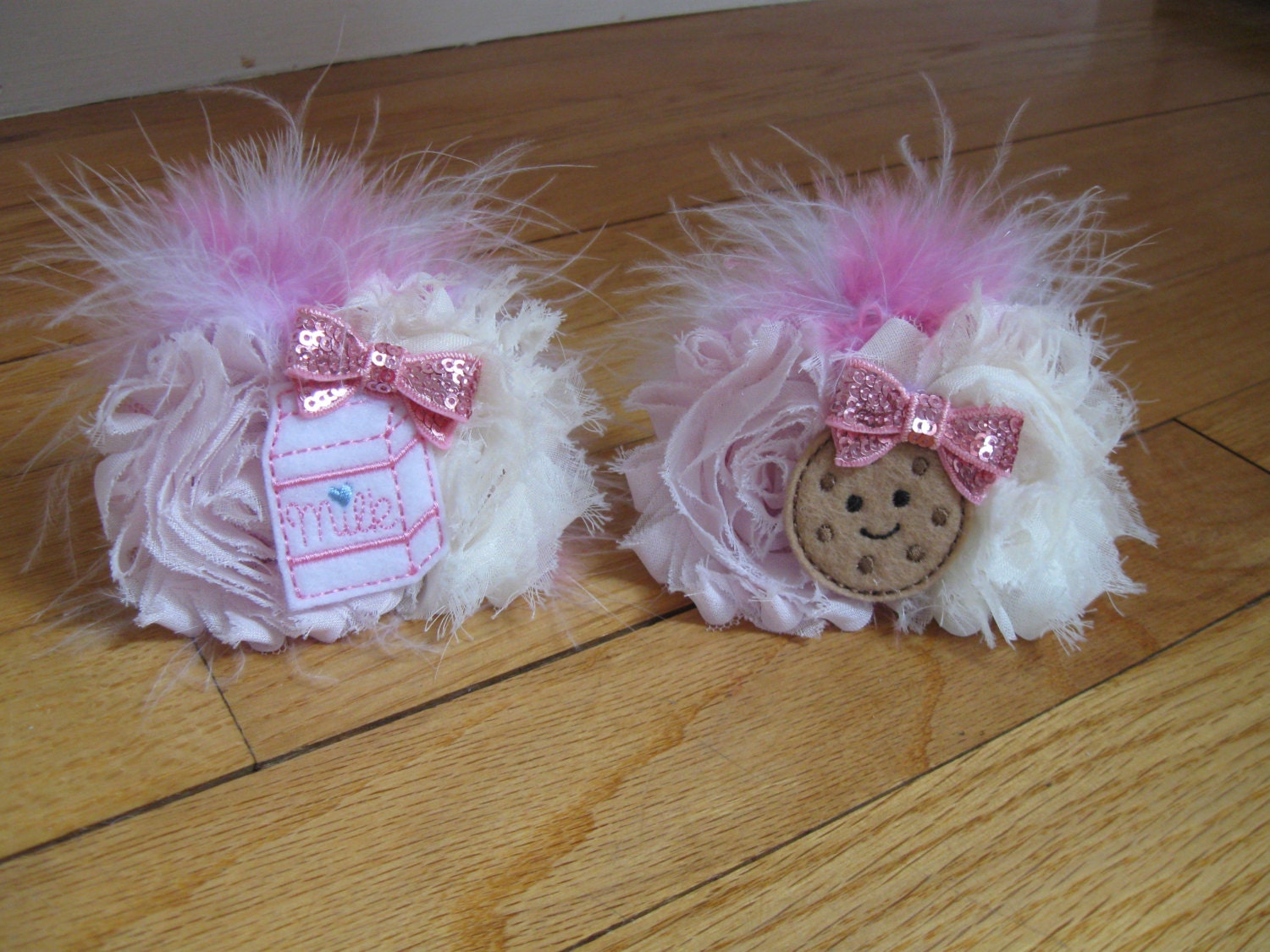 Milk and Cookies BFFs Barrette Set