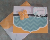 Thinking of You, Thank You or Sympathy Card, Stampin Up Four Frames