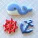 Nautical Edible Sugar Decorations for Cupcake and Cake Decorating (12)