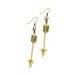Arrow Earrings - Bronze- Gwen Delicious Jewelry Designs