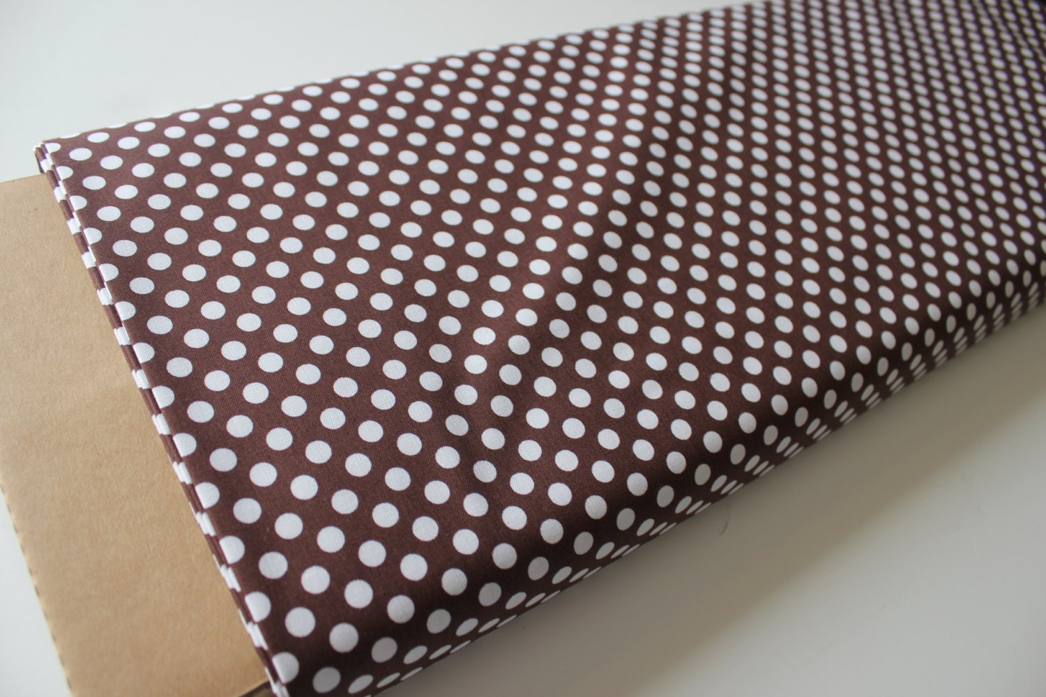 Cotton Dots Small by Riley Blake Designs, Cotton Dots Brown Fat Quarter, more yardage in stock