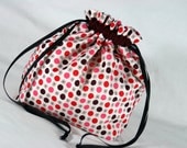 Two at a time Sock Bag for Knitting or Crochet Project