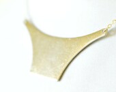 Modern Necklace on Silver Geometric Jewelry