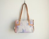 T. Cappelli Kilim Satachel - Woven Navajo Bag - Pastels
