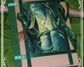 Faerie Journal - The Quiet Faerie - Faerie Key - Book of Shadows - Diary - Dream Notebook