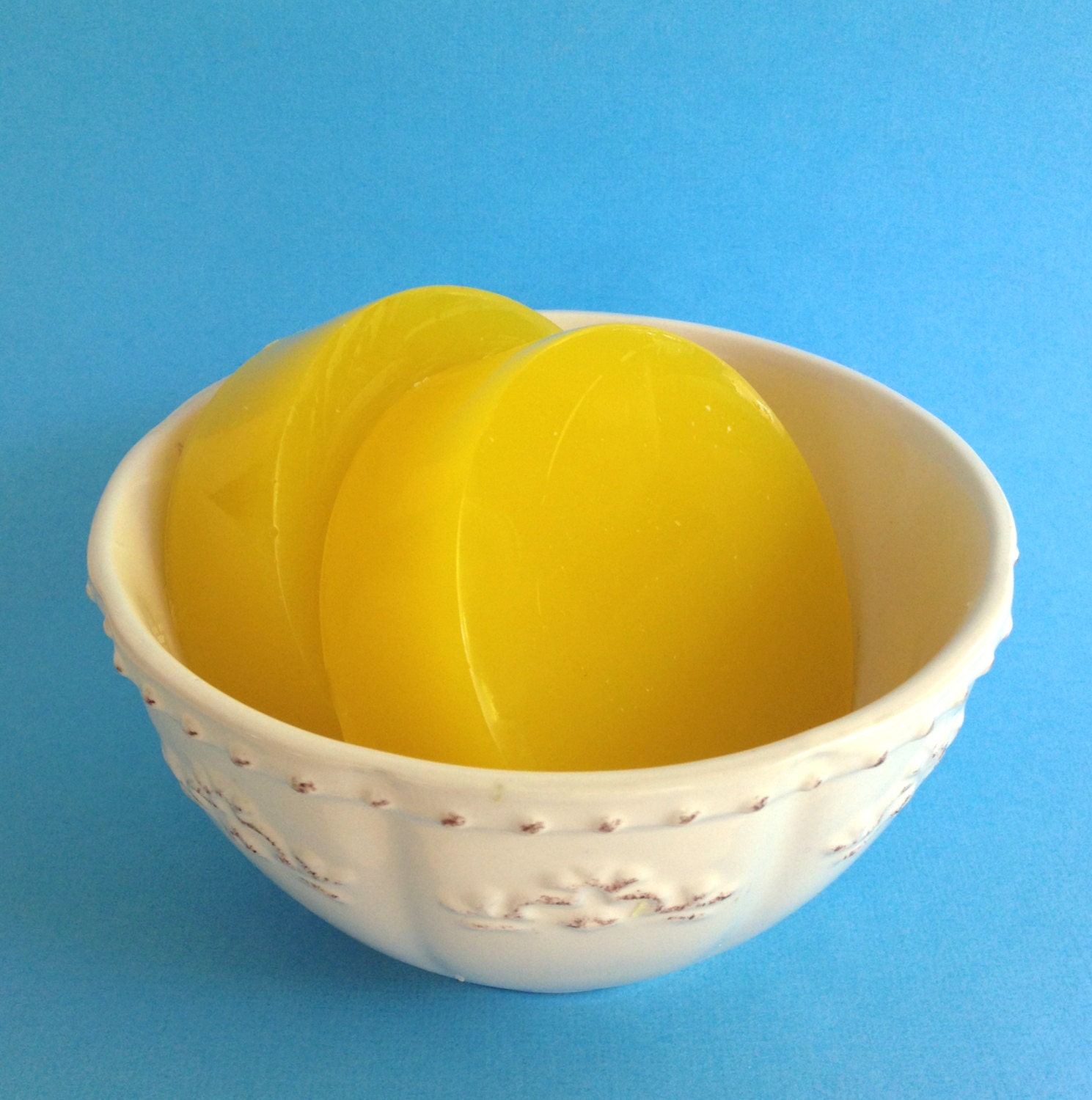 Hawaiian White Ginger Shaving Soap Bar with White Kaolin Clay and Silk by WickedSoaps