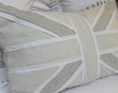 Union Jack Linen Pillow