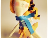 MARCH Birthday DOLL of the month - Handmade in Italy -