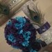 Peacock Centerpiece Pomander