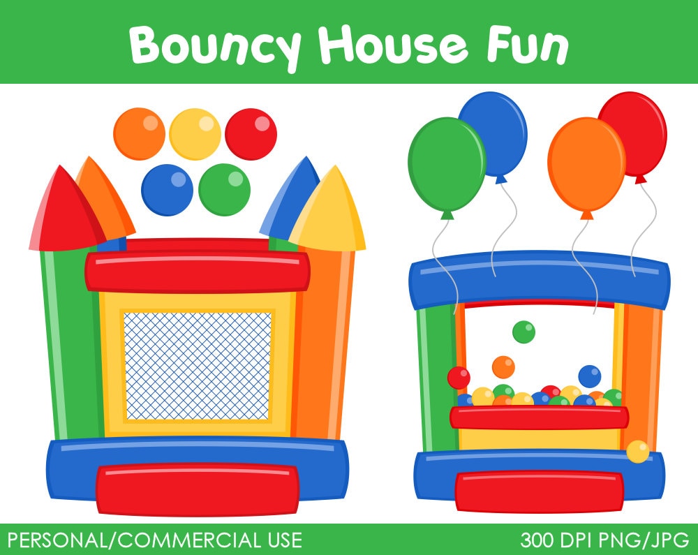 free bounce house clipart - photo #12