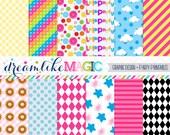 Lala Buttons n Stuff- Digital Paper Pack for Personal or Commercial Use Il_170x135