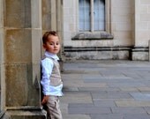 boys linen pants l size 6 l French beige linen pants wide leg cut trousers l handmade l Made to Order l RESERVED