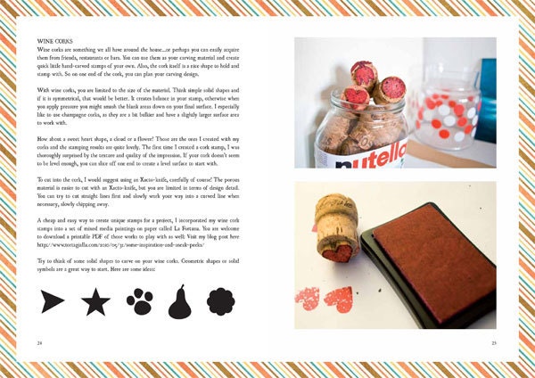 Pensieri Art Zine - Issue 04 - Carve and Stamp (Digital PDF)