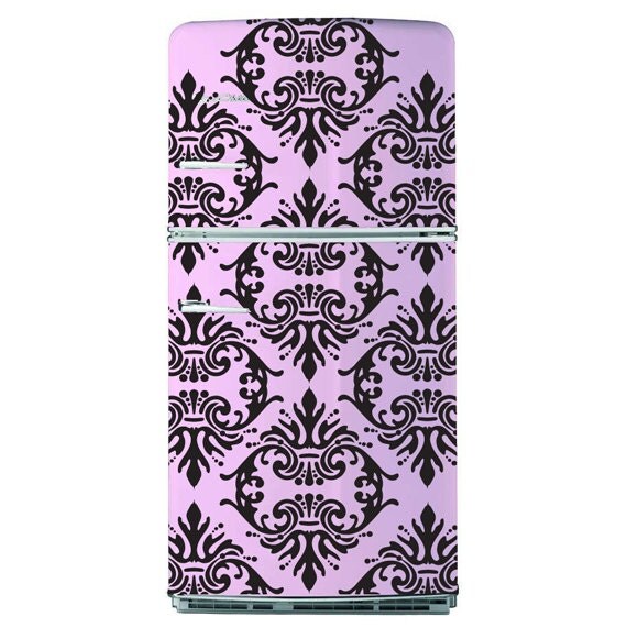 Damask decal