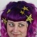 Star Hair Adornments, Floating Hair Accessory, Glitter