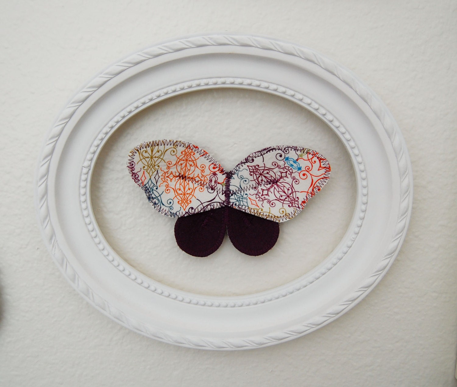 fabric butterfly. wall decor for girls room. flutter butterfly. butterfly for wall decor. butterfly fabric wall decal. spring garden