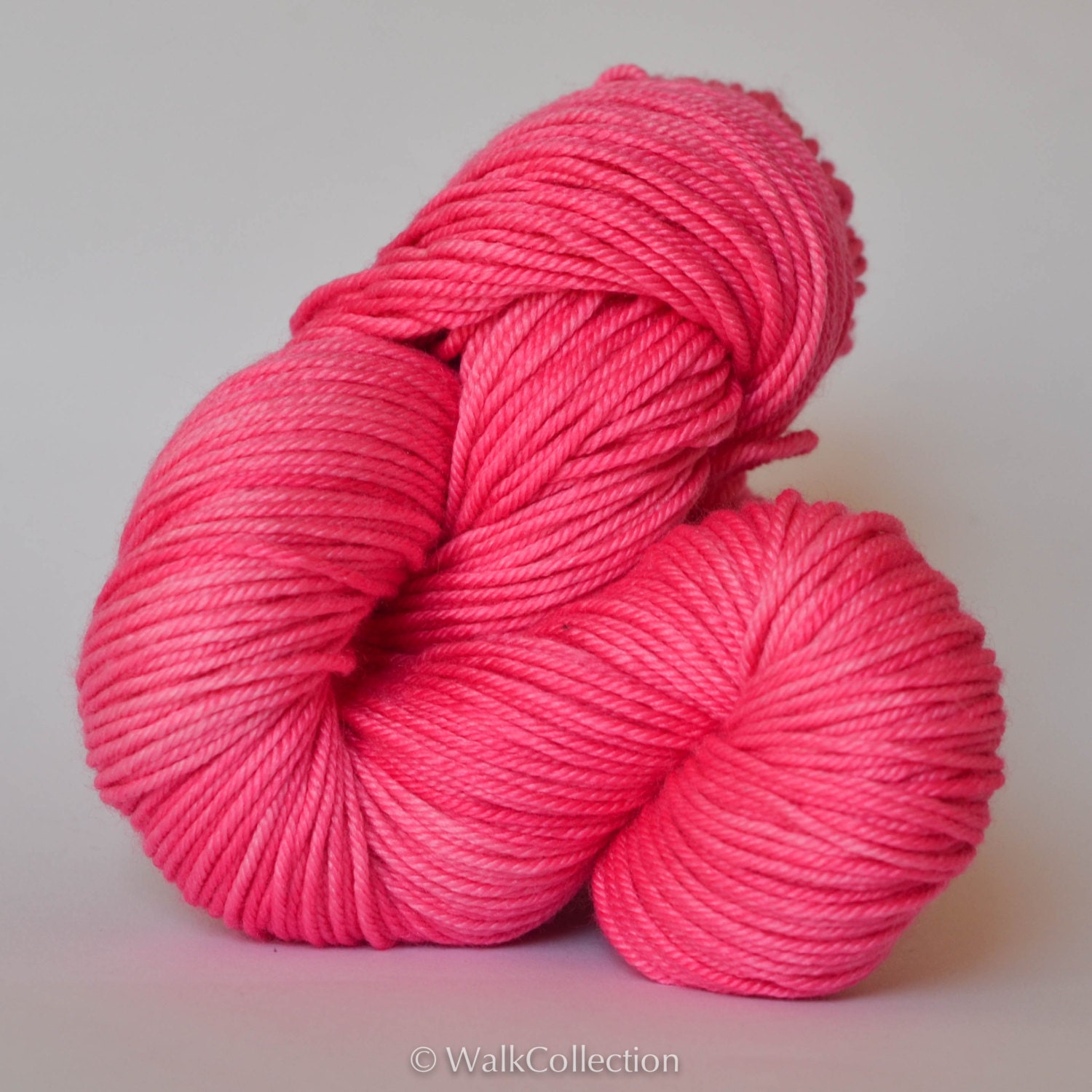 PINK CANDY ... Silky DK, hand dyed yarn