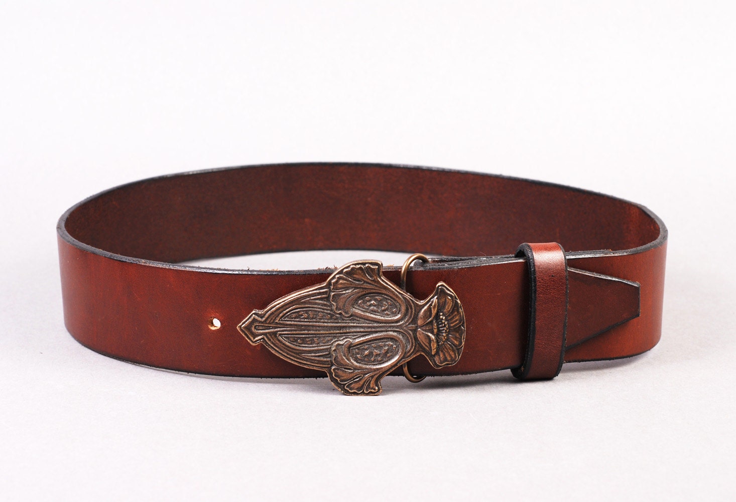 Art Nouveau Belt - Brass