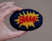 Felted Soap Comic Book / Bam