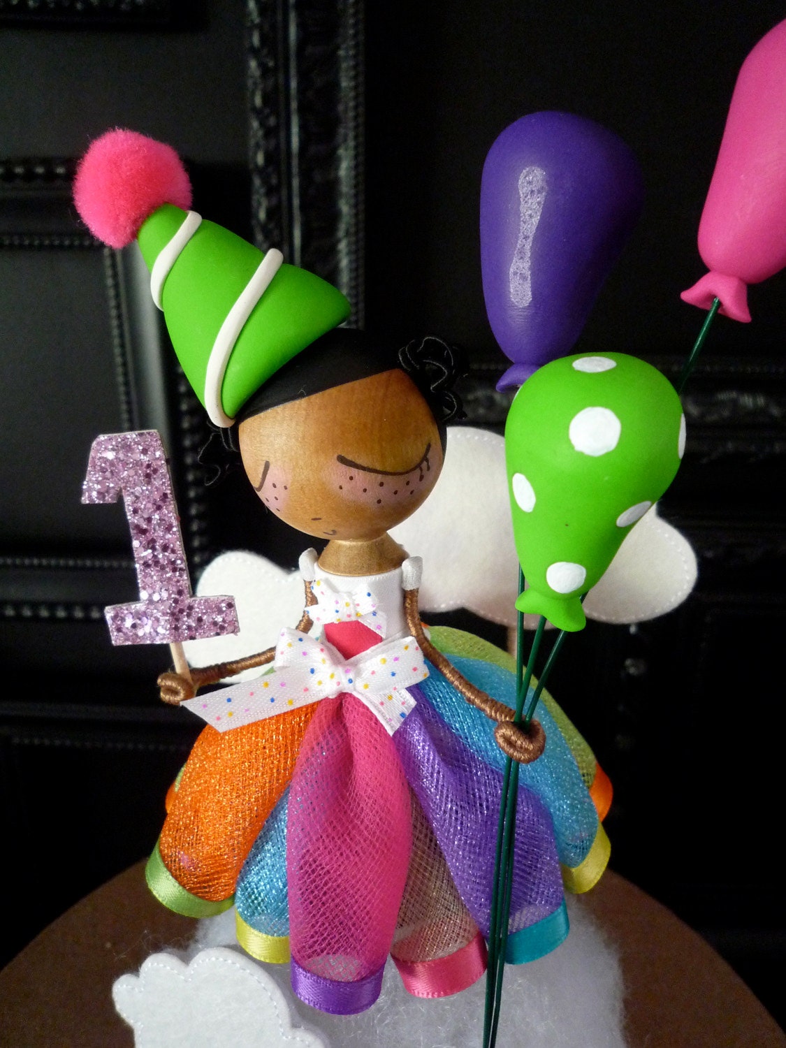Birthday Cake Topper-Custom Keepsake