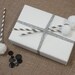 White Flowers - Pom Poms - Weddings - Gift Wrap Trim - Simple Centerpiece - Nursery Decor - Party Decor