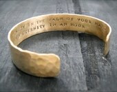Secret Message Cuff