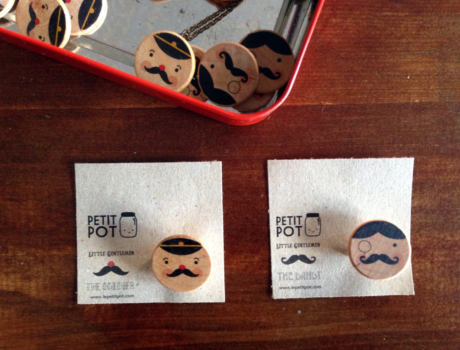 soldier wooden pin