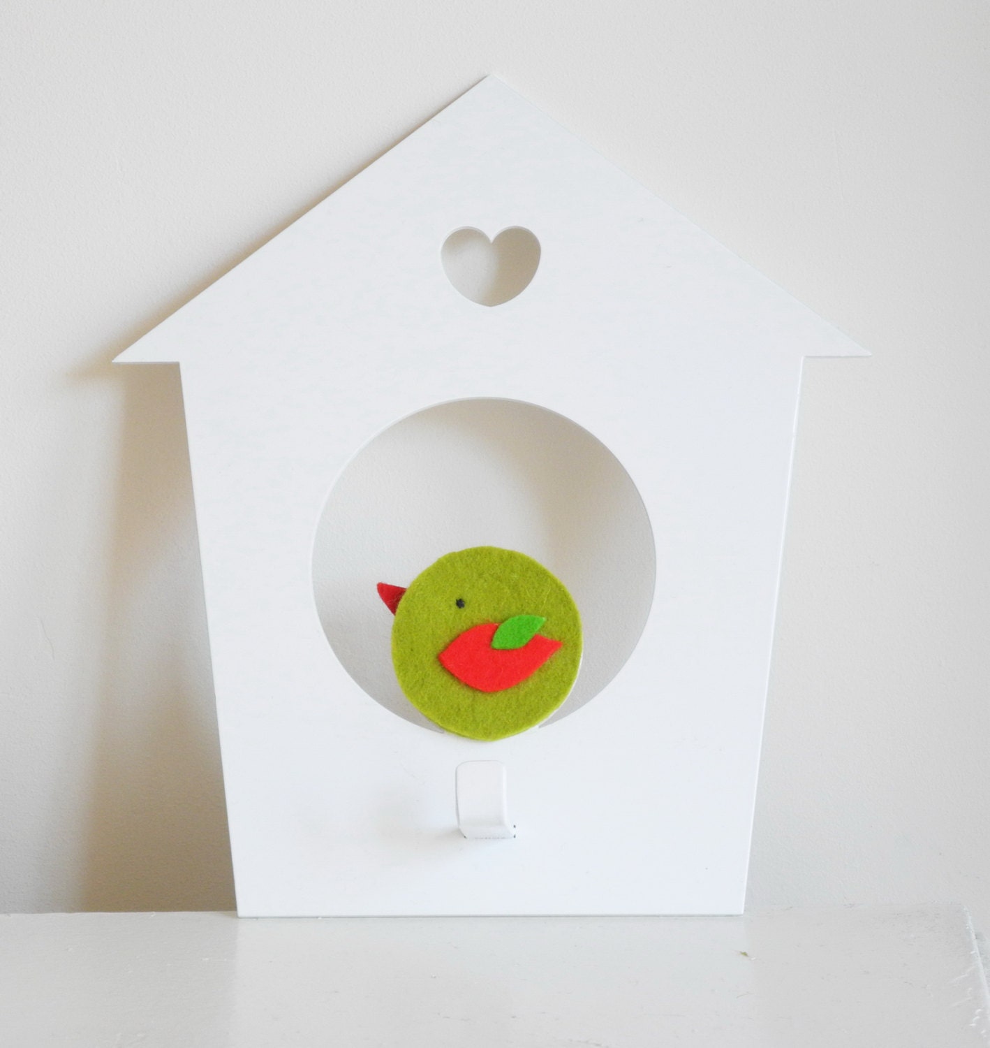 Birdhouse Peg Rack