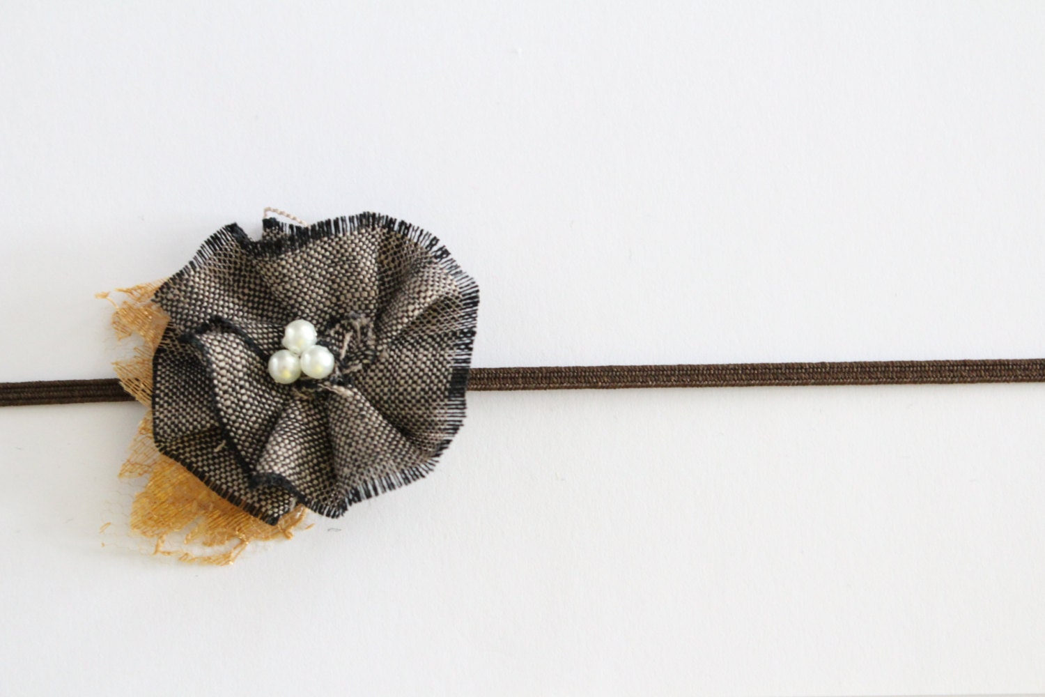 shabby rosette flower