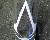 Assassin's Creed etched pint glass