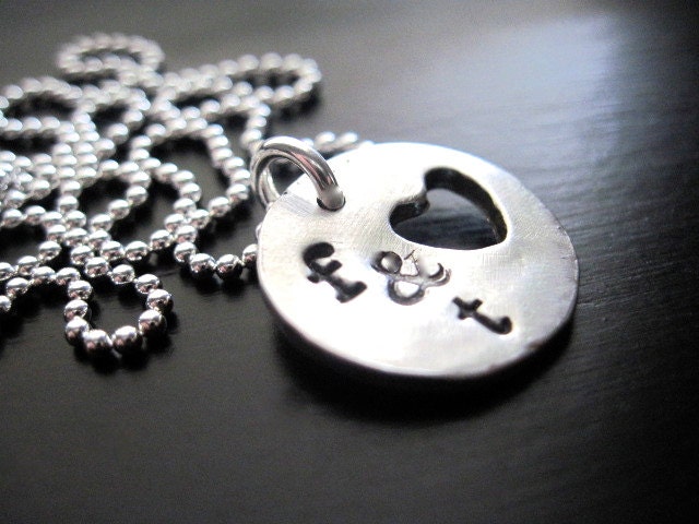 Love Fine Silver Necklace