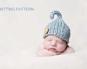 lil' sprout newborn beanie - PDF KNITTING PATTERN