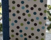 Polka Dot Mini Notebook   FREE SHIPPING