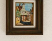 Little Village Oil Painting