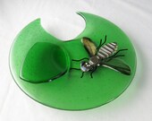 Leaf Cutter Bee Megachile Plate