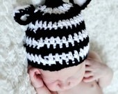 Zebra Hat Crochet Pattern
