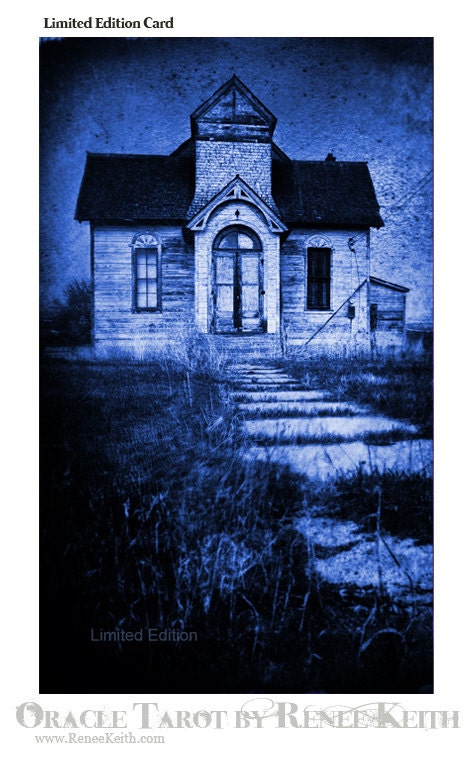 Limited Edition Oracle Card - Blue (Color Series): Church