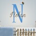Name Wall Decal - Monogram Wall Decals for Nursery - Custom wall words 930