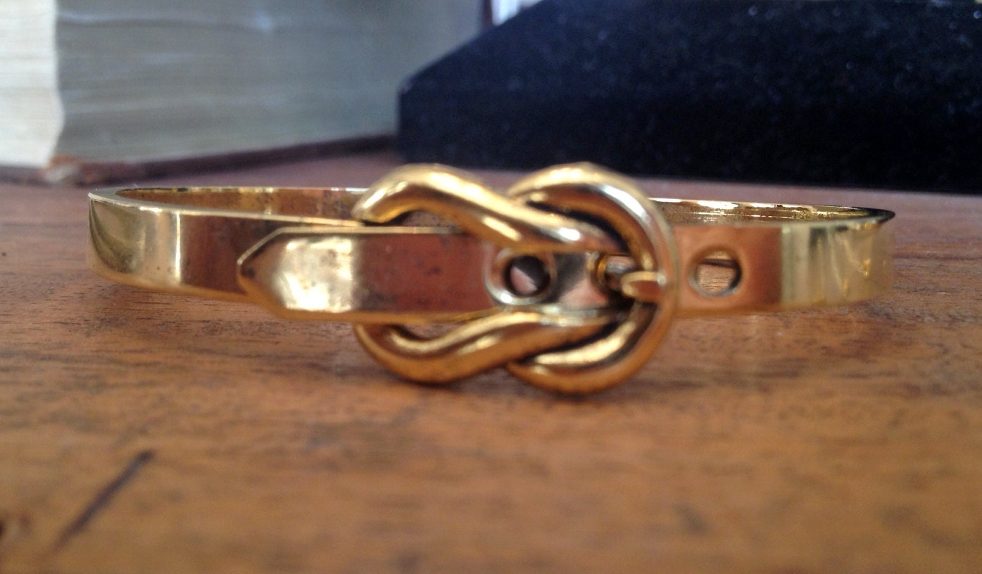 Hinged Belt Bracelet