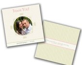 ON SALE INSTANT Download -  Thank you Card Template for Photographers - 0776