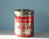 VIntage Potato Chip Tin