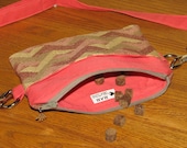 Dog Treat Pouch - Puppy Training Bag - Waist Pouch - Dog Walking Bag - Zipper Closure - Adjustable/Removable Strap
