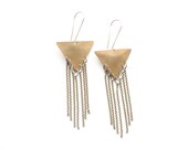 HALF OFF Droplet Triangle Earrings
