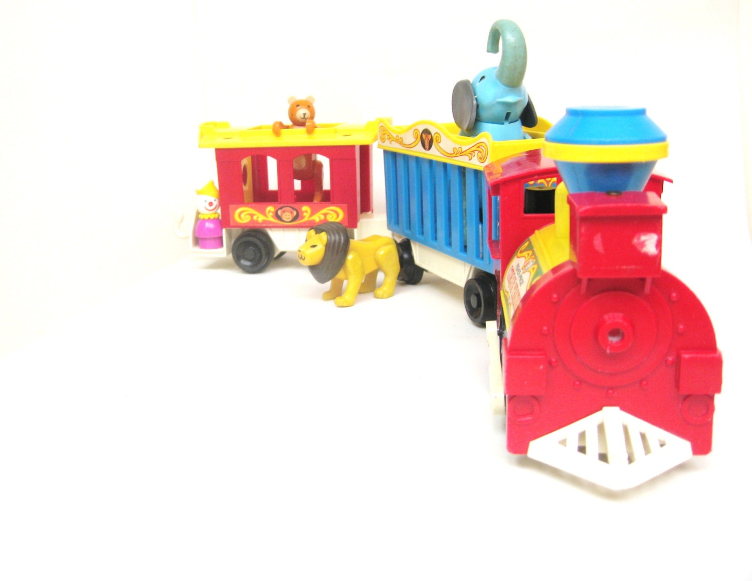 Fisher Price Circus Train with Clown and Animals