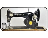 iPhone 4 case, iPhone 4S case, iPhone case - sewing machine