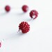 Red Floating Necklace, Handmade, Simple and Elegant. Perfect for a Special Occasion or Every Day Wear.