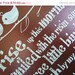 Mad-4-Grads Super Sale Three Little BirdsFun, Expressive Word Canvas wall decor, for Home, Office, Dorm, Bedroom, Kids Room wall art