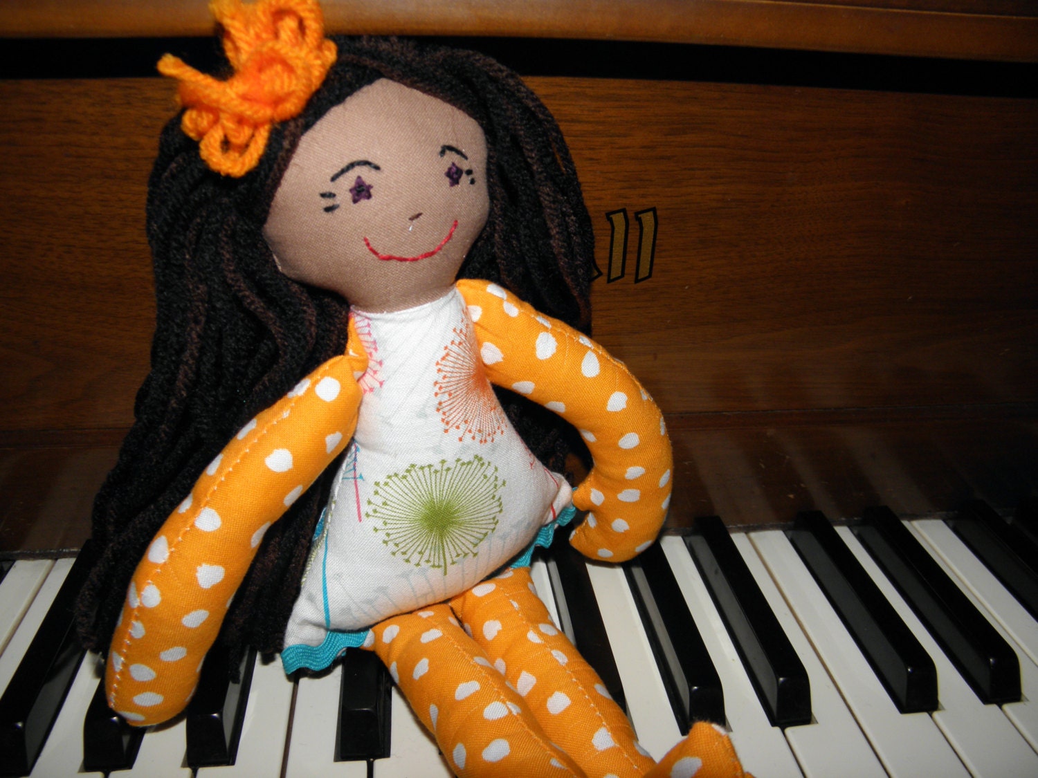 Wish Flower Little Rebel Rag Doll